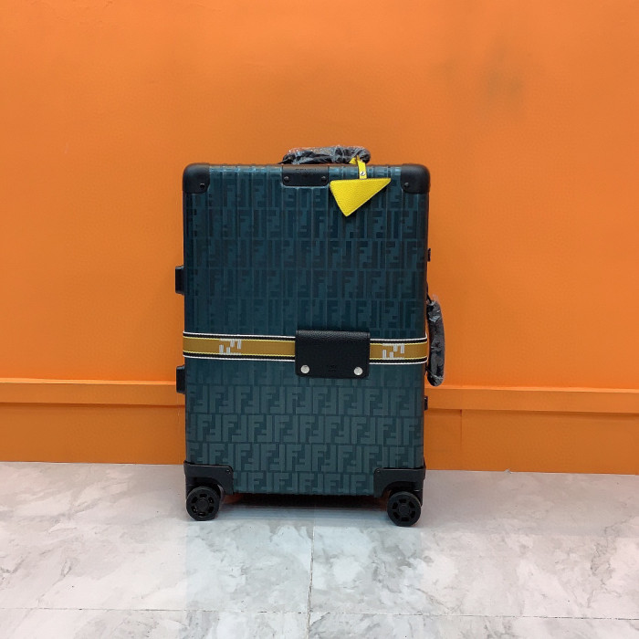FENDI NIGO Silver Outbound Luggage #nigo57667