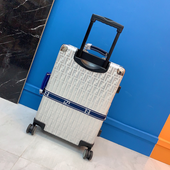 FENDI NIGO Silver Outbound Luggage #nigo57667