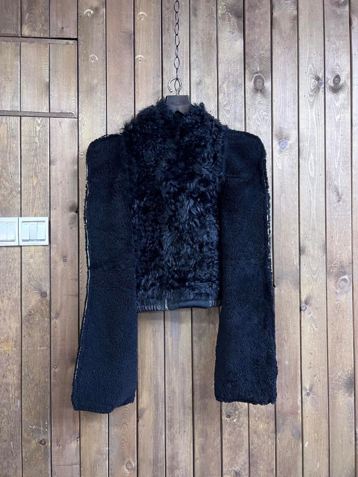 Rick Owens Fur Long Sleeve Jacket Ngvp #nigo6659