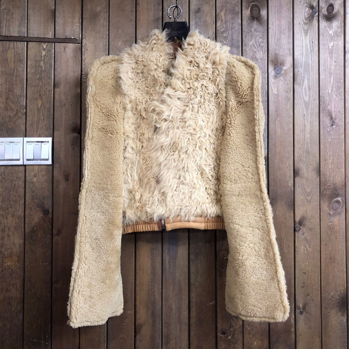 Rick Owens Fur Long Sleeve Jacket Ngvp #nigo6659