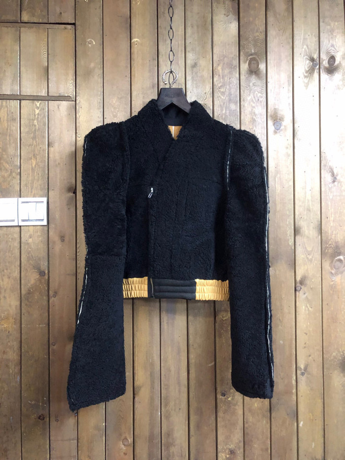 Rick Owens Fur Long Sleeve Jacket Ngvp #nigo6659
