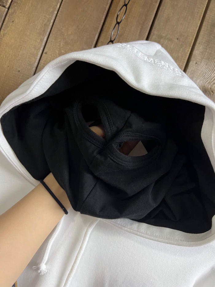 Vetements Letter Print Hooded Sweatshirt Ngvp #nigo6663