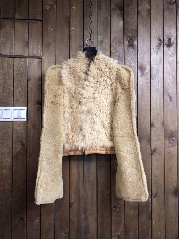 Rick Owens Fur Long Sleeve Jacket Ngvp #nigo6659