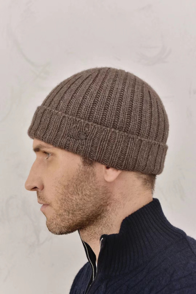Loro Piana Cashmere Knit Hat Scarf Set #nigo6664
