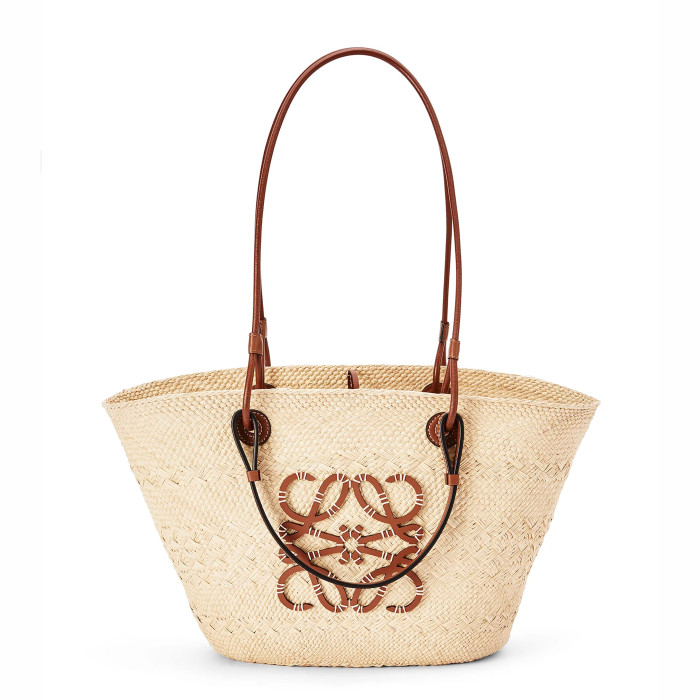 Loewe Anagram Basket Woven Handheld Diagonal Straddle Bag #nigo21877