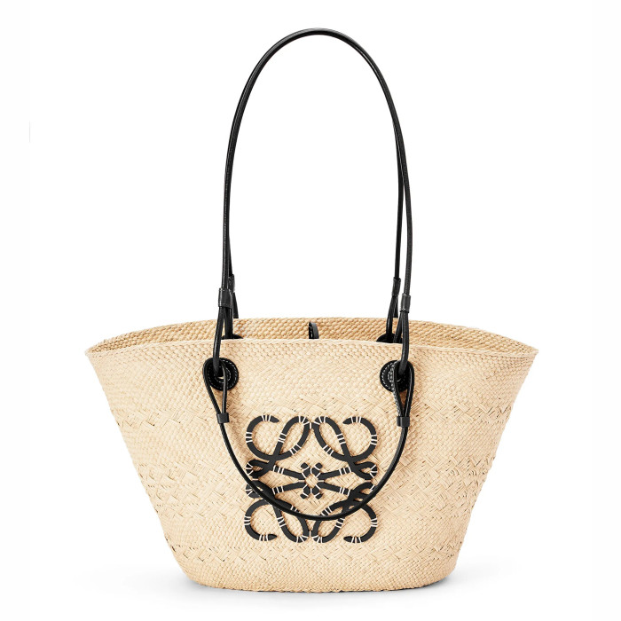 Loewe Anagram Basket Woven Handheld Diagonal Straddle Bag #nigo21877