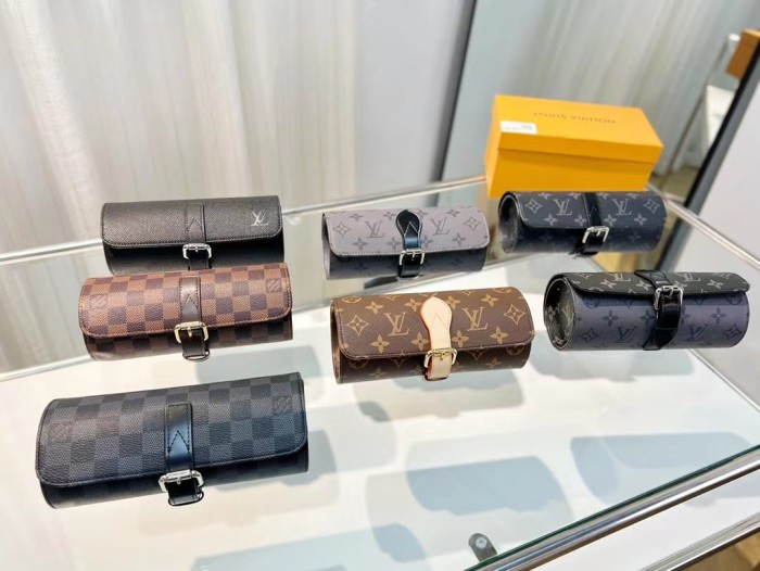 Louis Vuitton Genuine Leather Watch Case Bag Bags #nigo3766