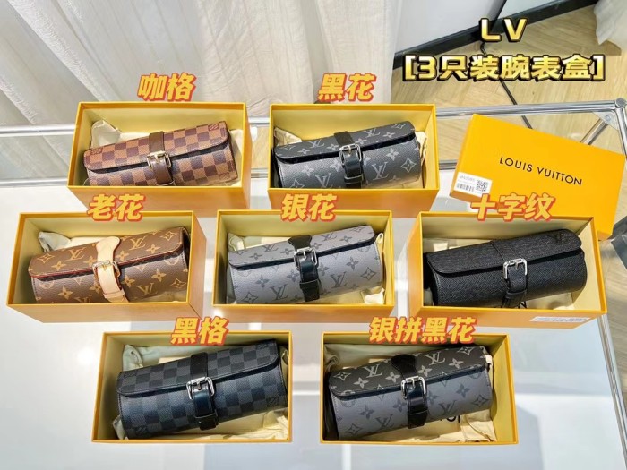 Louis Vuitton Genuine Leather Watch Case Bag Bags #nigo3766