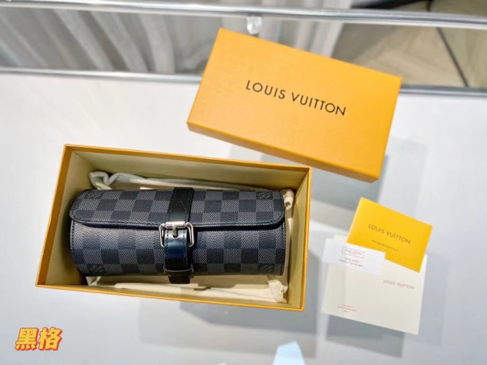 Louis Vuitton Genuine Leather Watch Case Bag Bags #nigo3766