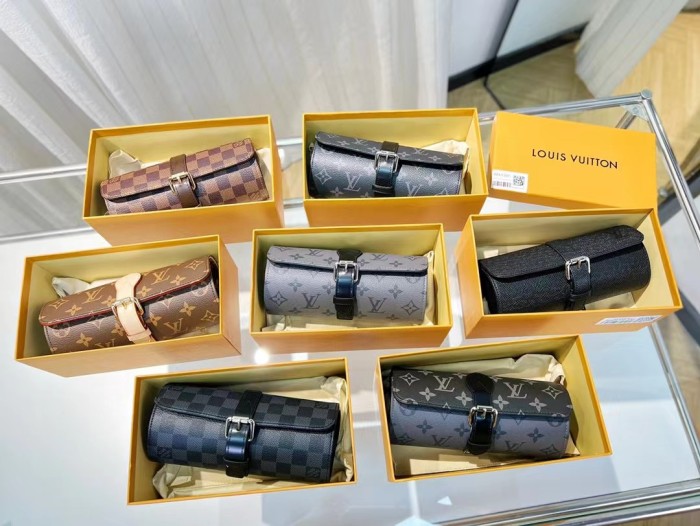 Louis Vuitton Genuine Leather Watch Case Bag Bags #nigo3766