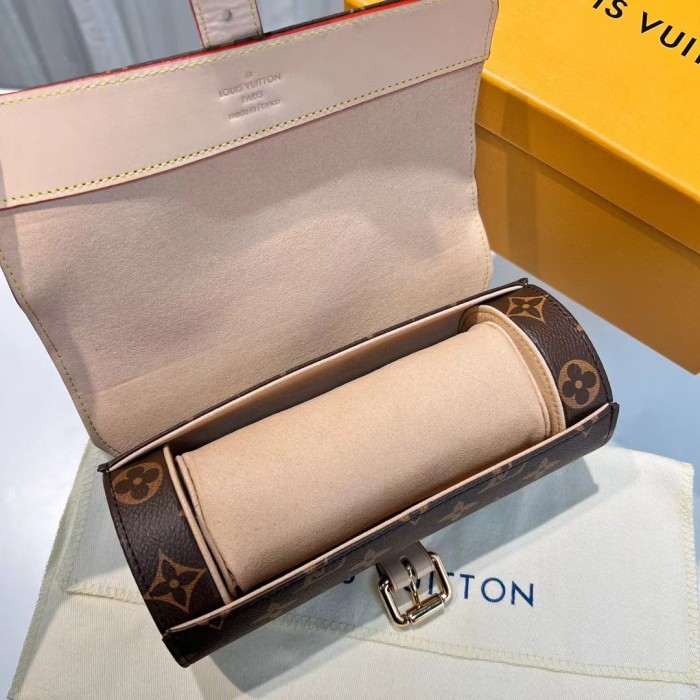 Louis Vuitton Genuine Leather Watch Case Bag Bags #nigo3766
