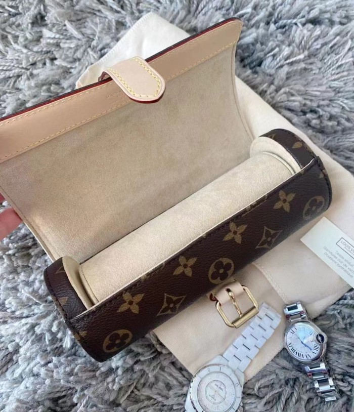 Louis Vuitton Genuine Leather Watch Case Bag Bags #nigo3766