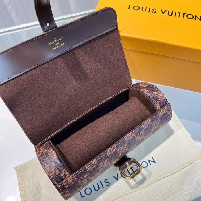 Louis Vuitton Genuine Leather Watch Case Bag Bags #nigo3766