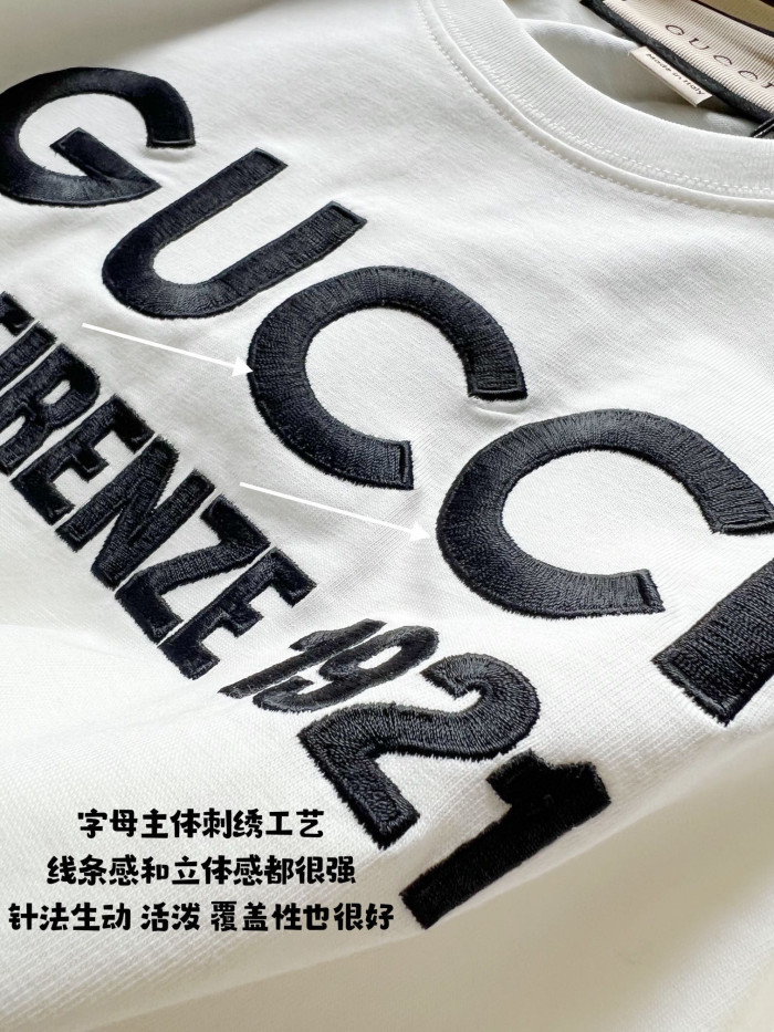 Gucci Cotton Letter Short Sleeve T-shirt #nigo21882