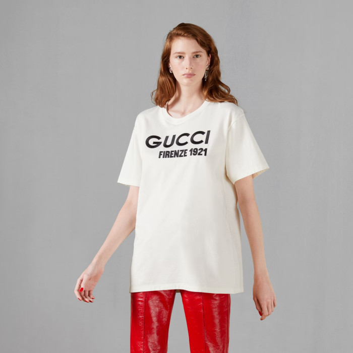 Gucci Cotton Letter Short Sleeve T-shirt #nigo21882