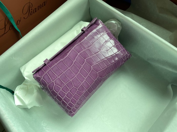Loro Piana Extra Pocket L19 Leather Clutch Bag #nigo5996