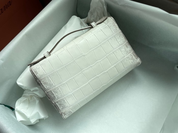 Loro Piana Extra Pocket L19 Leather Clutch Bag #nigo5996