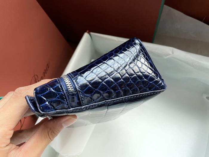 Loro Piana Extra Pocket L19 Leather Clutch Bag #nigo5996