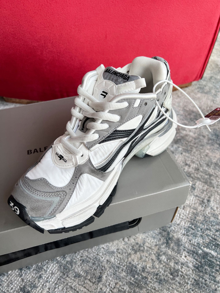 Balenciaga Runner Khaki 2.0 Suede Low Top Sneakers Shoes #nigo96536