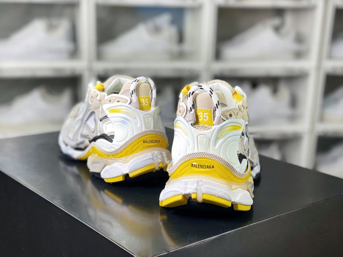 Balenciaga Runner Khaki 2.0 Suede Low Top Sneakers Shoes #nigo96536