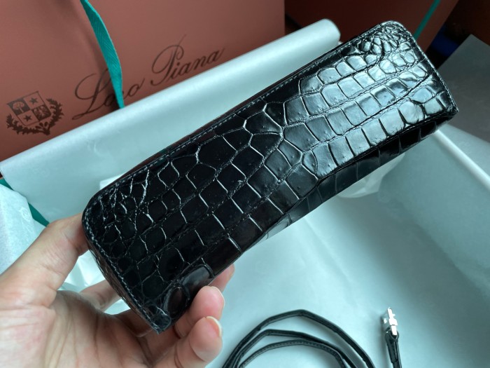 Loro Piana Extra Pocket L19 Leather Clutch Bag #nigo5996