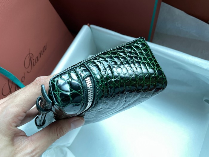 Loro Piana Extra Pocket L19 Leather Clutch Bag #nigo5996