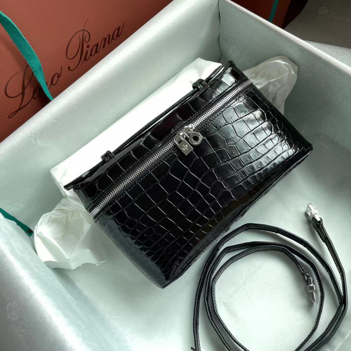 Loro Piana Extra Pocket L19 Leather Clutch Bag #nigo5996
