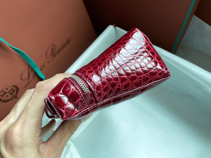 Loro Piana Extra Pocket L19 Leather Clutch Bag #nigo5996