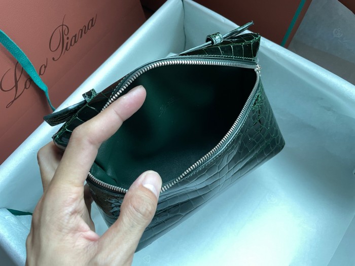 Loro Piana Extra Pocket L19 Leather Clutch Bag #nigo5996