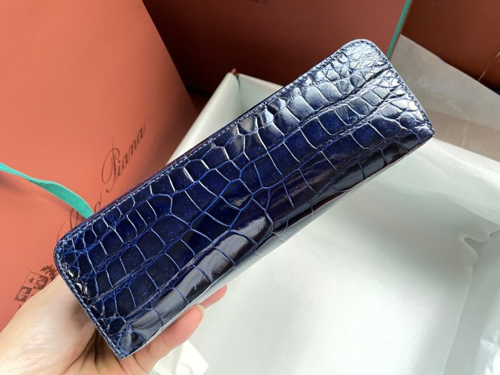 Loro Piana Extra Pocket L19 Leather Clutch Bag #nigo5996