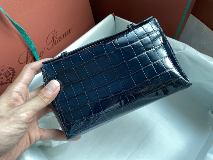 Loro Piana Extra Pocket L19 Leather Clutch Bag #nigo5996