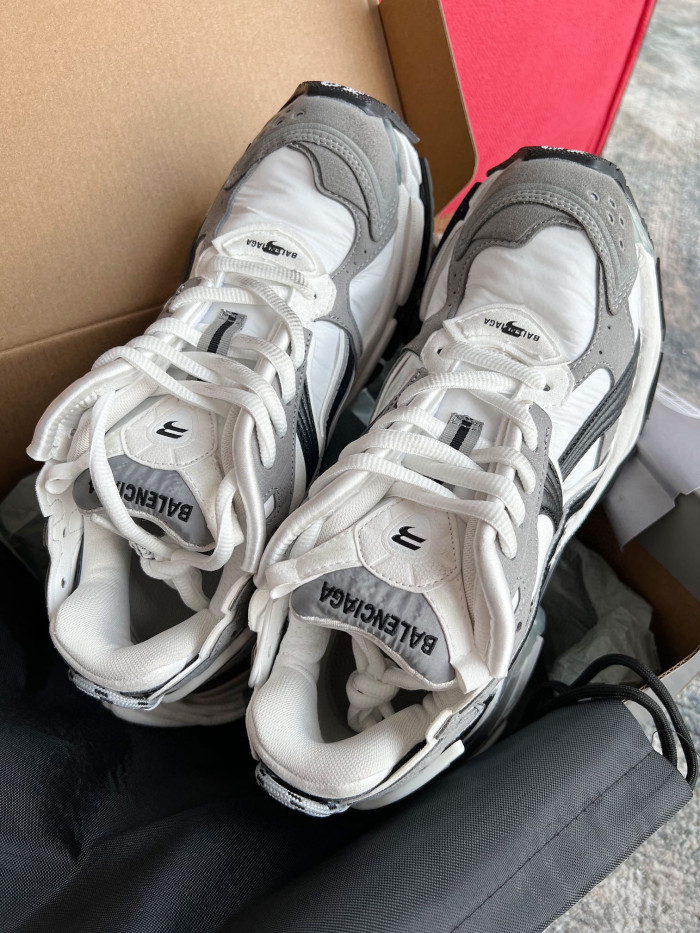 Balenciaga Runner Khaki 2.0 Suede Low Top Sneakers Shoes #nigo96536