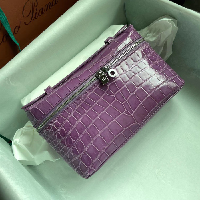 Loro Piana Extra Pocket L19 Leather Clutch Bag #nigo5996