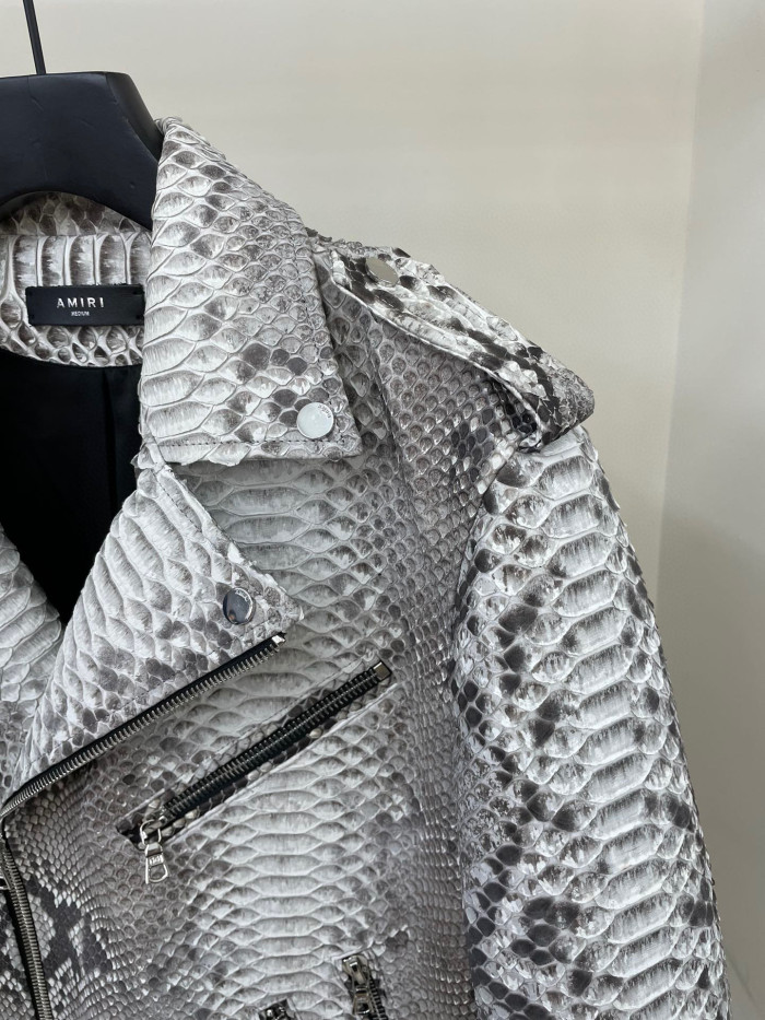 Amiri Leather Long Sleeve Jacket Coat Ngvp #nigo6667