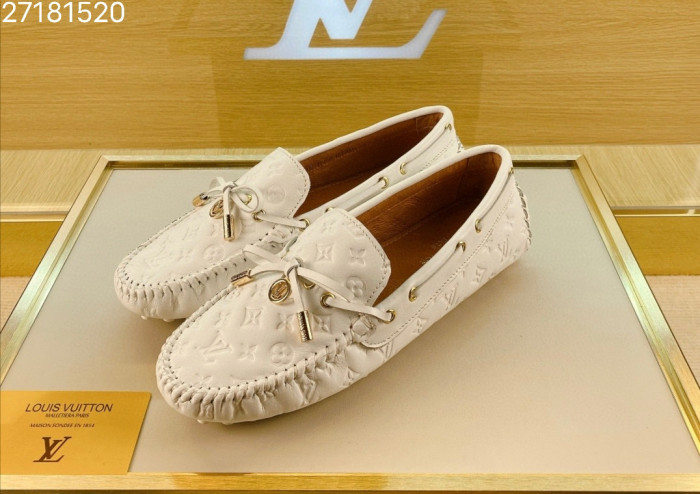 Louis Vuitton Business Casual Leather Loafers Shoes #nigo96551