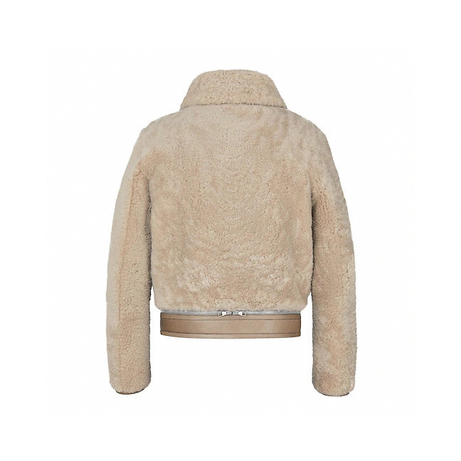 Louis Vuitton Removable Fur Leather Jacket Ngvp #nigo5666