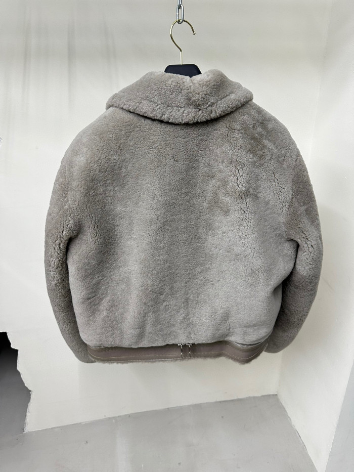 Louis Vuitton Removable Fur Leather Jacket Ngvp #nigo5666