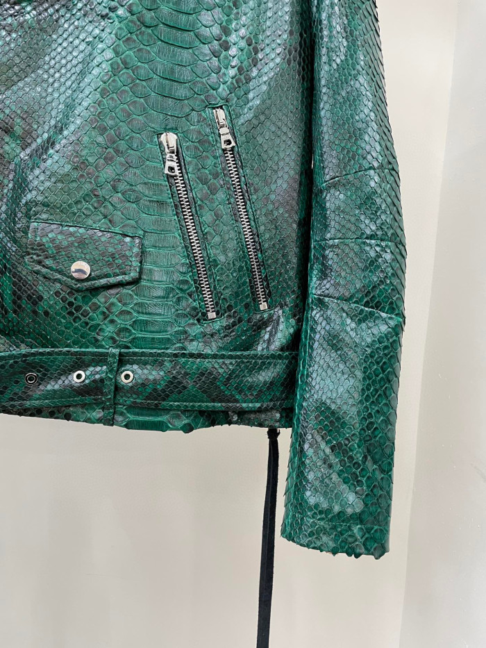 Amiri Leather Long Sleeve Jacket Coat Ngvp #nigo6667