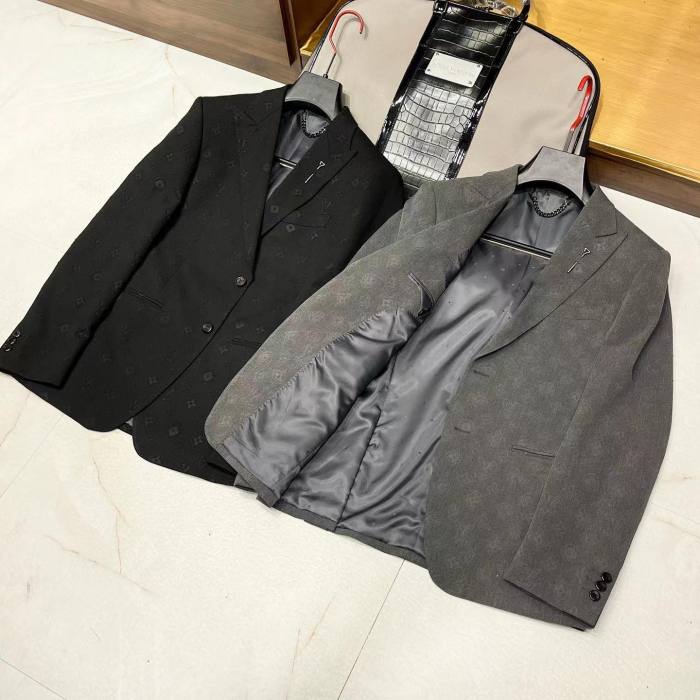 Louis Vuitton Men's Suit Jacket Long Pants Professional Dress Set #nigo6468