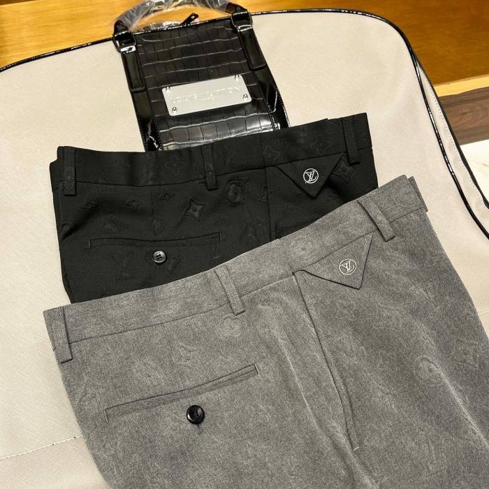 Louis Vuitton Men's Suit Jacket Long Pants Professional Dress Set #nigo6468