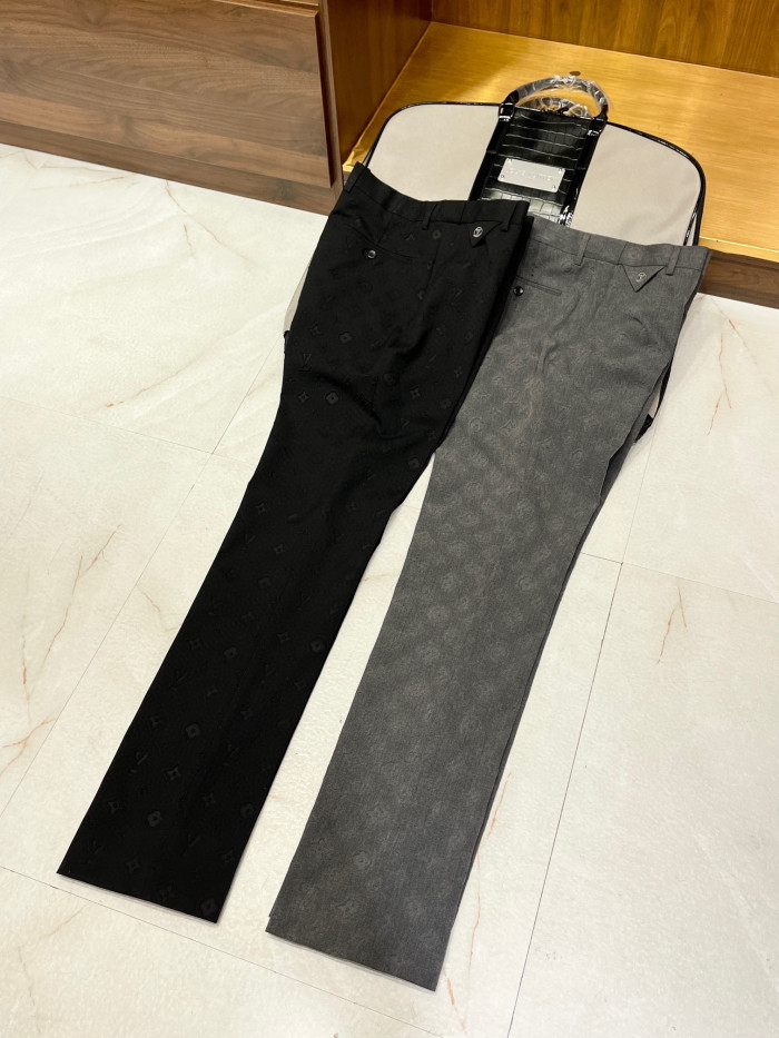 Louis Vuitton Men's Suit Jacket Long Pants Professional Dress Set #nigo6468