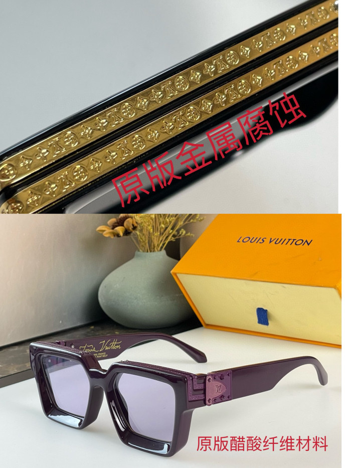 Louis Vuitton NIGO Multicolor Decorative Sunglasses #nigo57631