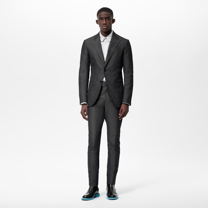 Louis Vuitton Men's Suit Jacket Long Pants Professional Dress Set #nigo6468