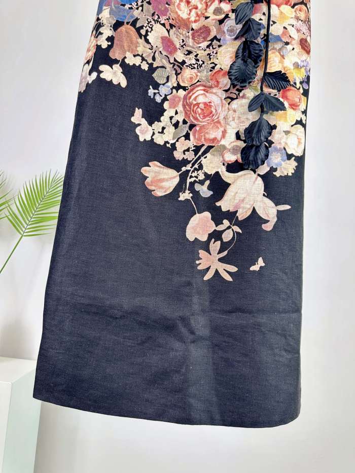 Zimmermann Lace Standing Collar Top Half Length Skirt Set #nigo21928