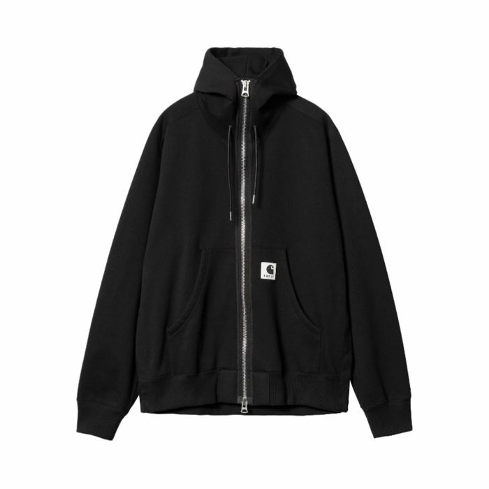 Sacai X CARHARTT Wip Hooded Long Sleeve Zipper Coat Jacket #nigo21914