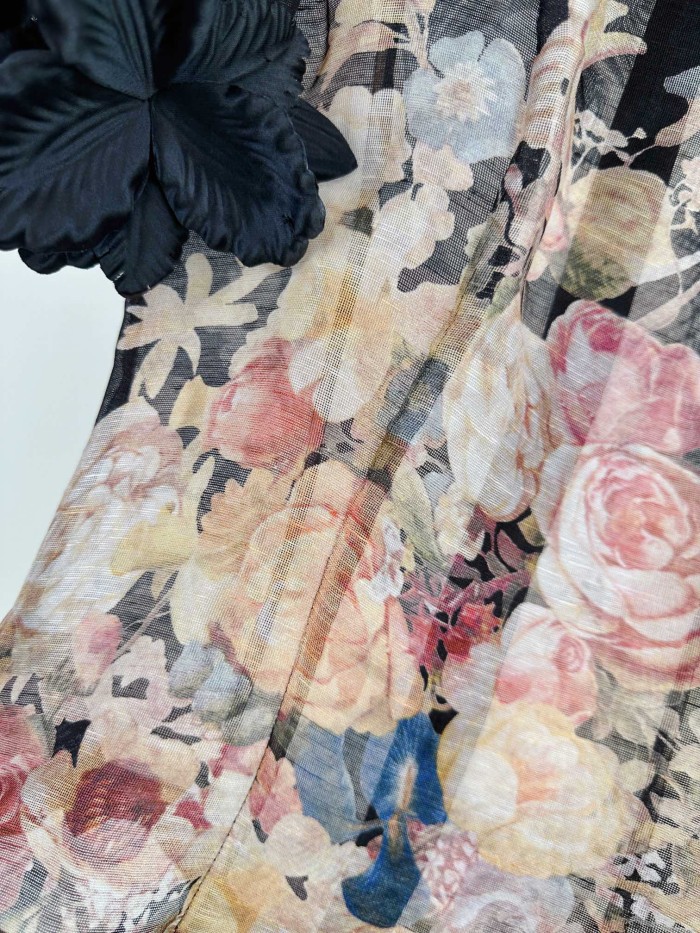 Zimmermann Lace Standing Collar Top Half Length Skirt Set #nigo21928