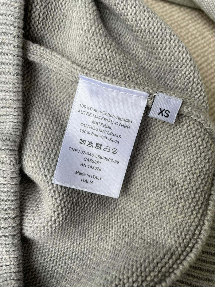 Dior Knitted Round Neck Pullover Sweater #nigo21155