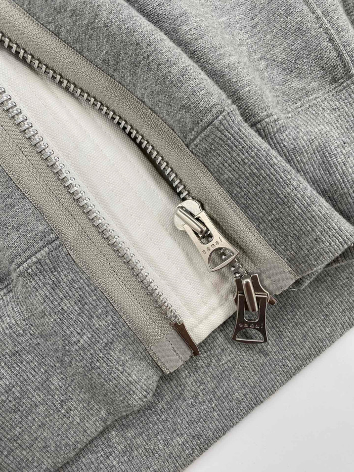 Sacai X CARHARTT Wip Hooded Long Sleeve Zipper Coat Jacket #nigo21914