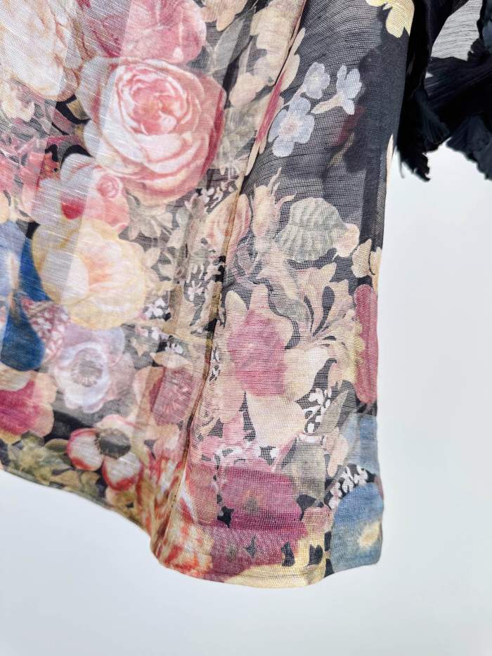 Zimmermann Lace Standing Collar Top Half Length Skirt Set #nigo21928
