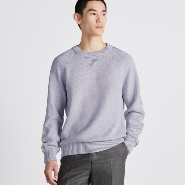 Dior Knitted Round Neck Pullover Sweater #nigo21155
